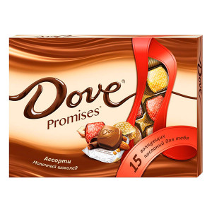 Шоколадные конфеты "DOVE"